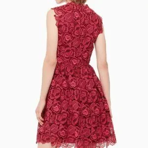 fuchsia pink lace dress Tammy Embroidered Lace Dress  Gina Bacconi